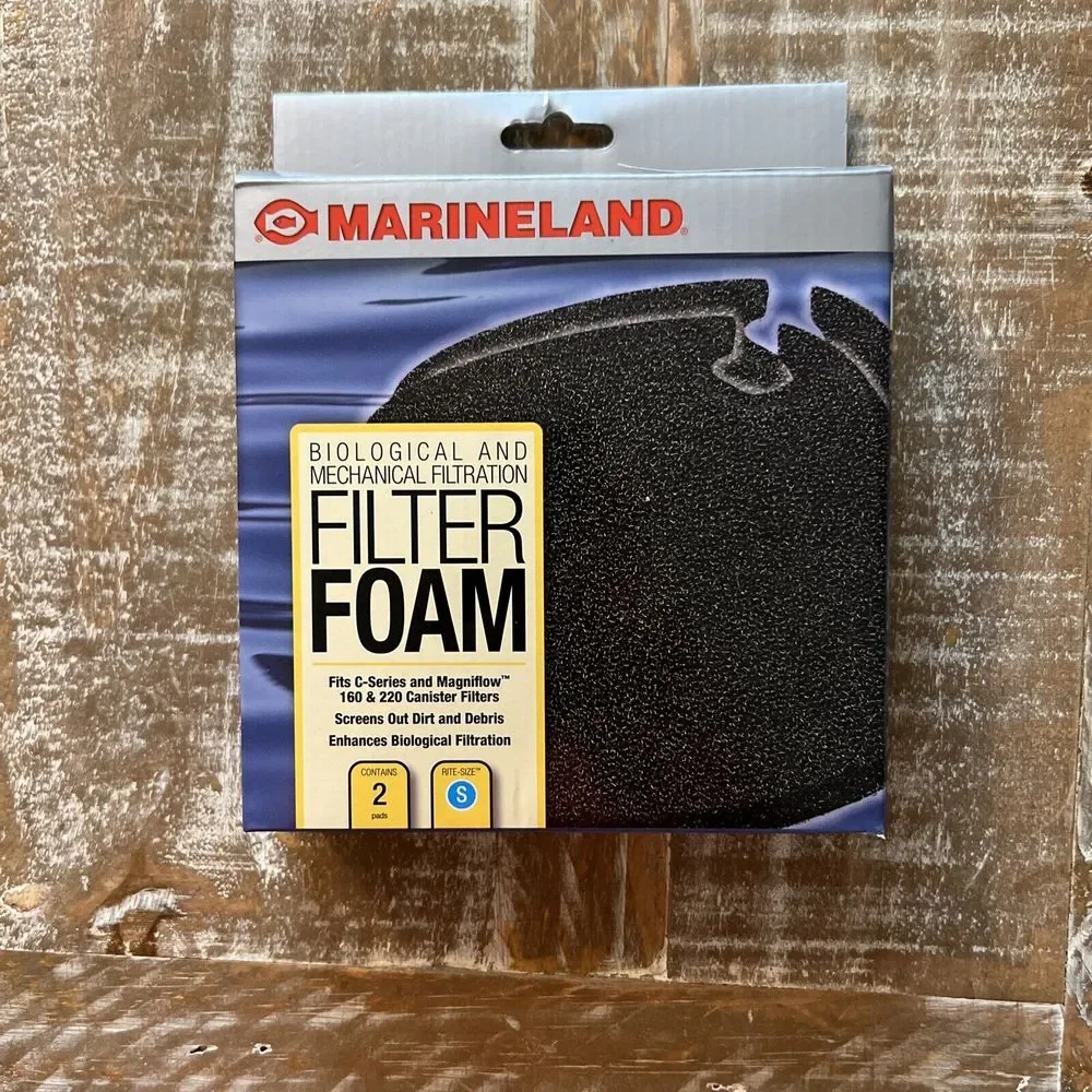 Marineland‎ Rite Size Aquarium Foam Filter Pad C Series C-160 @ C-220 Size S